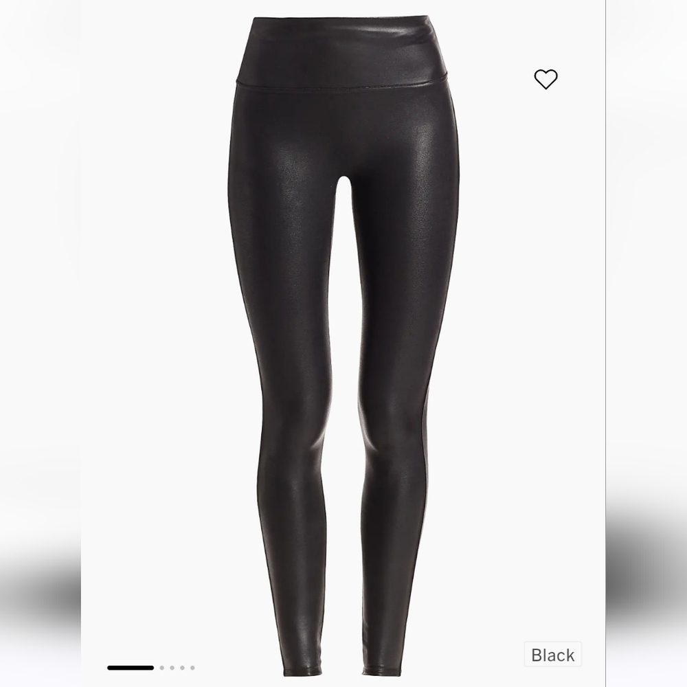 Spanx Faux Leather Leggings